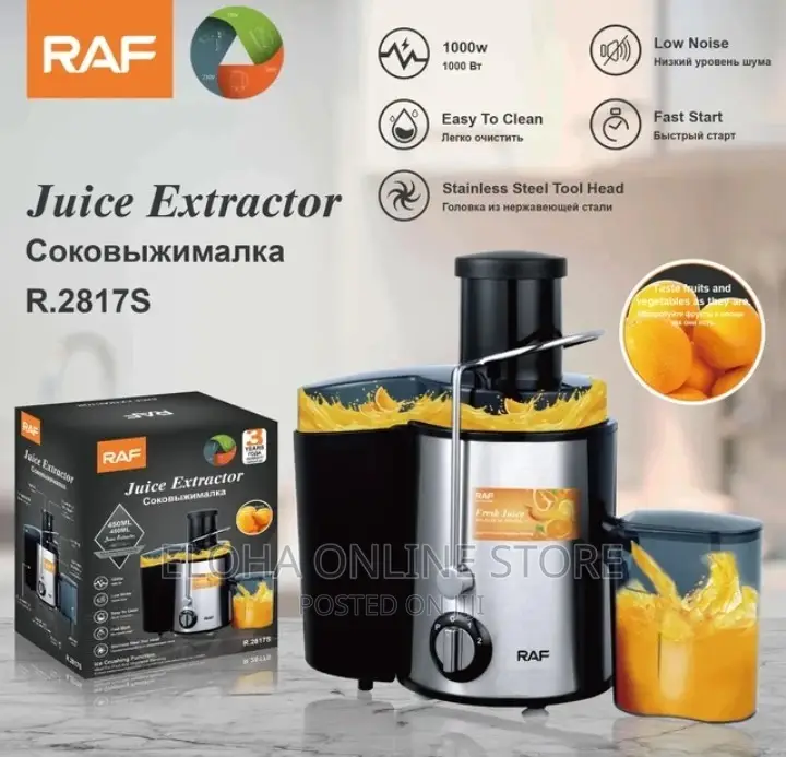 RAF Compact Slow Juicer Juice Extractor
