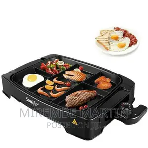 Sonifer Electric Multi Portion Grill Powerful Electric BBQ