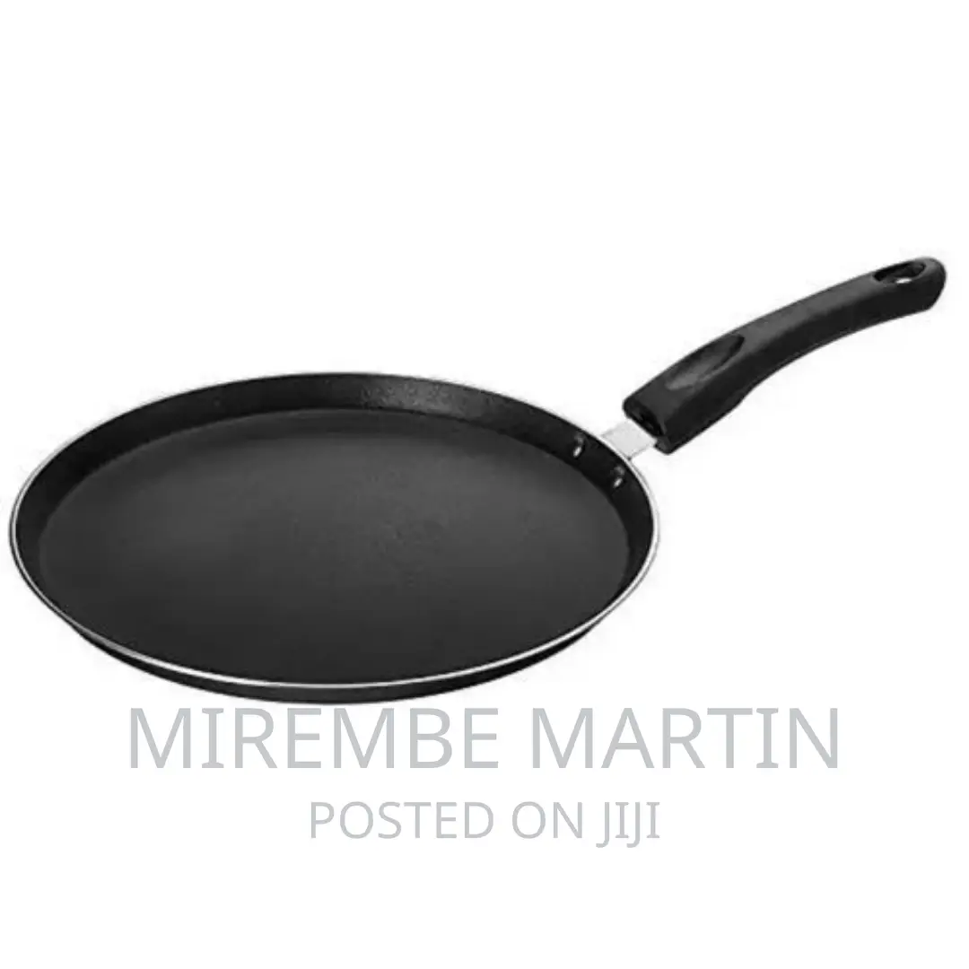 Pancake, Roti Bread, Egg,Chapati Frying Pan (25cm)-Black