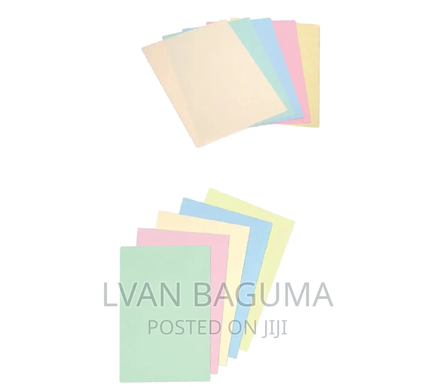 Colored Ream of Papers - Multi Color