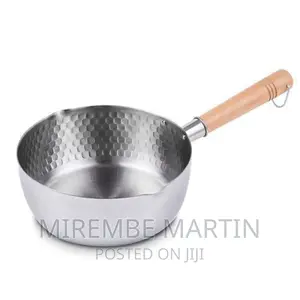 26cm Stainless Steel Wok Pot Milk Saucepan