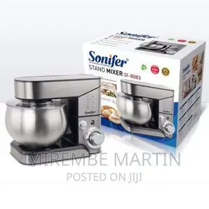 Sonifer 5L Blender Dough Hand Stand Mixer Food Processor,