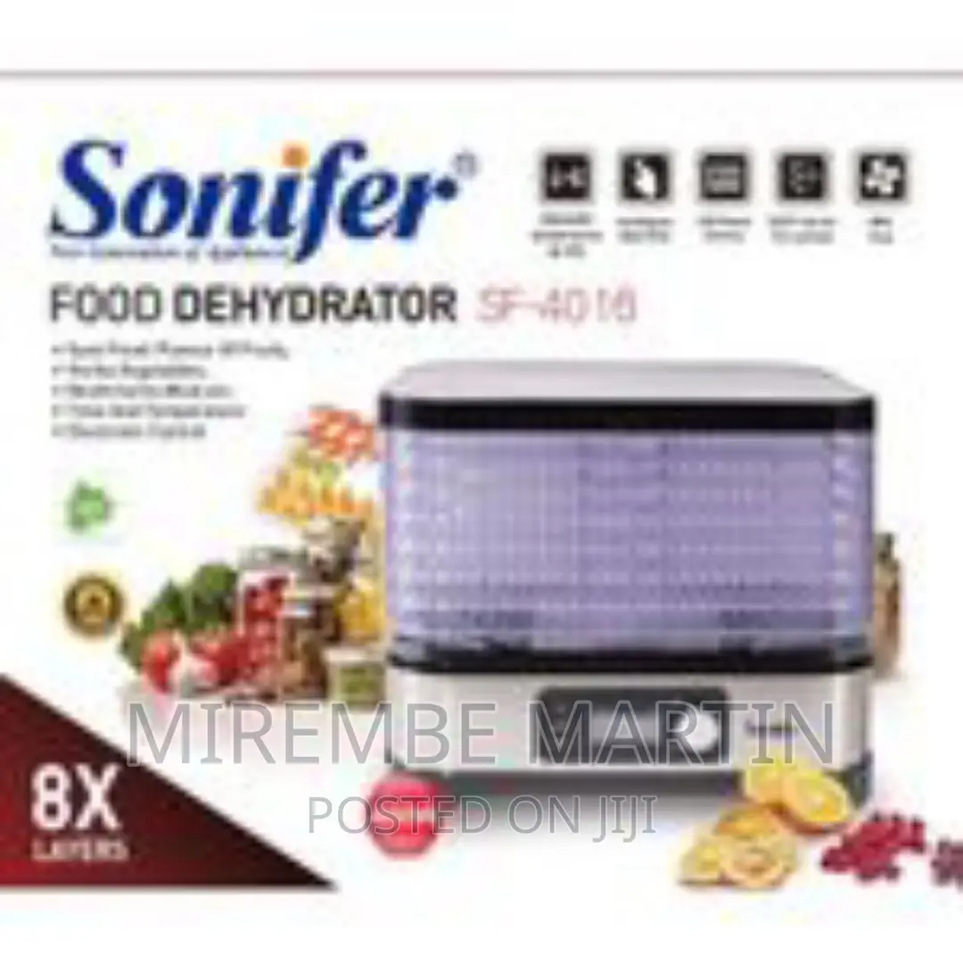 Sonifer 8 Tray Dry Fruit, Mini Vegetable Meat Food Dehydrato