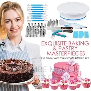 260 Pieces of Cake Baking,Decorating Kit Set, Blue