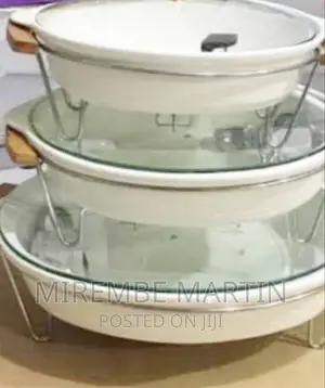 3pcs Ceramic Serving Dishes/ Bowls