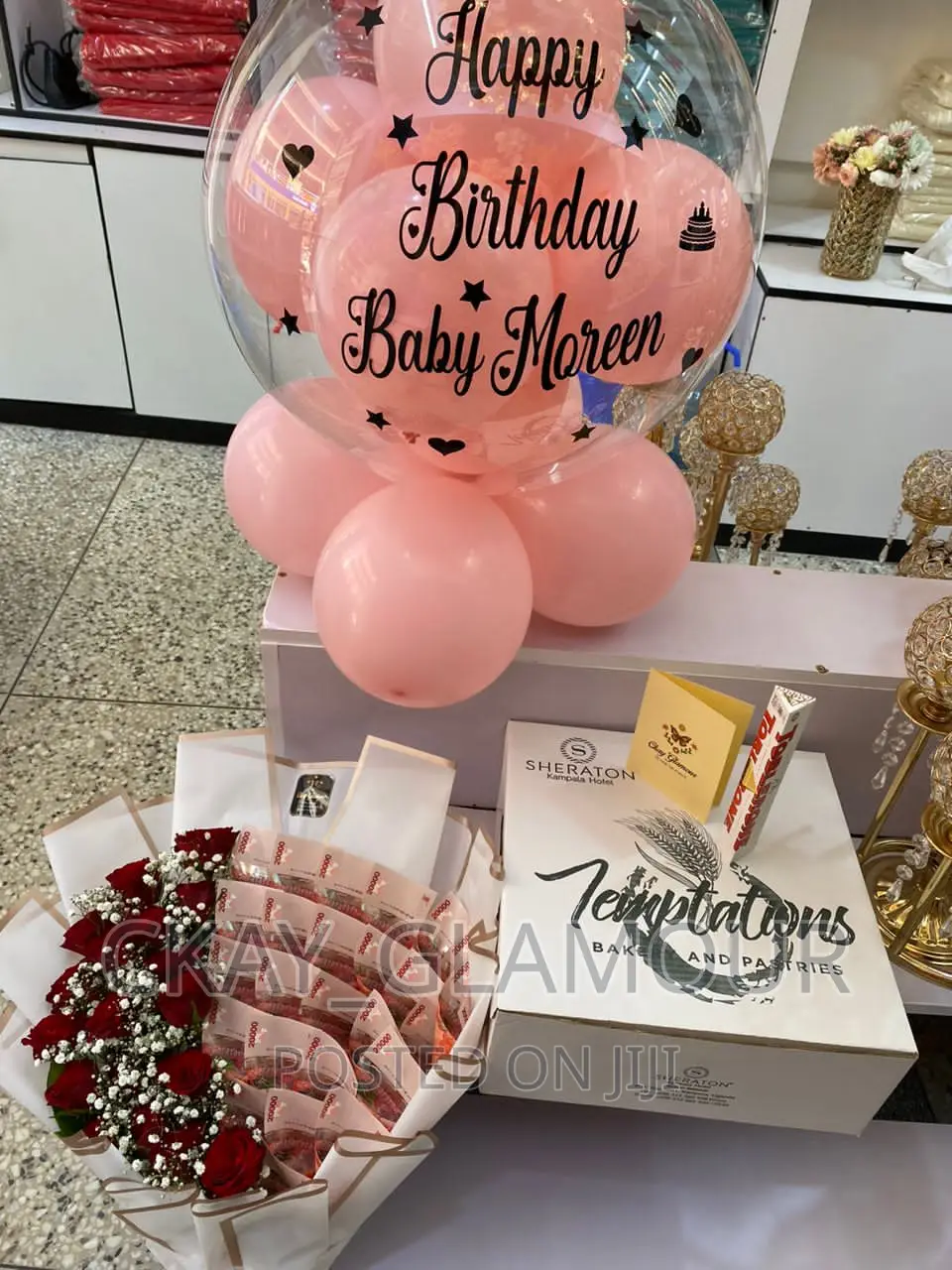 Flower Boquets and Customized Balloons
