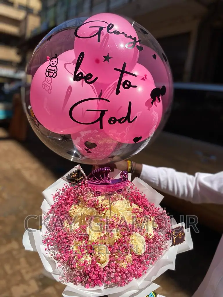 Flower Boquets and Customized Balloons