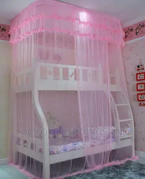 Wall Mount Decker Mosquito Net Pink