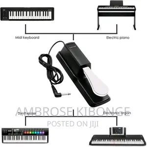 Clear Sound Quality Universal Piano/Keyboard Sustain Pedal.