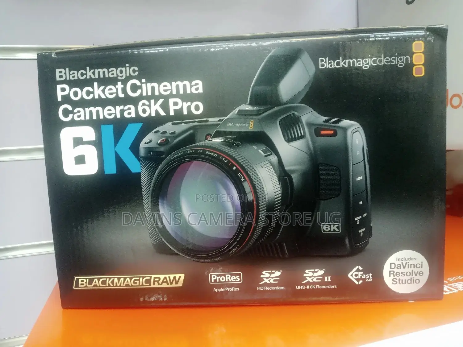 Black Magic Pocket Camera