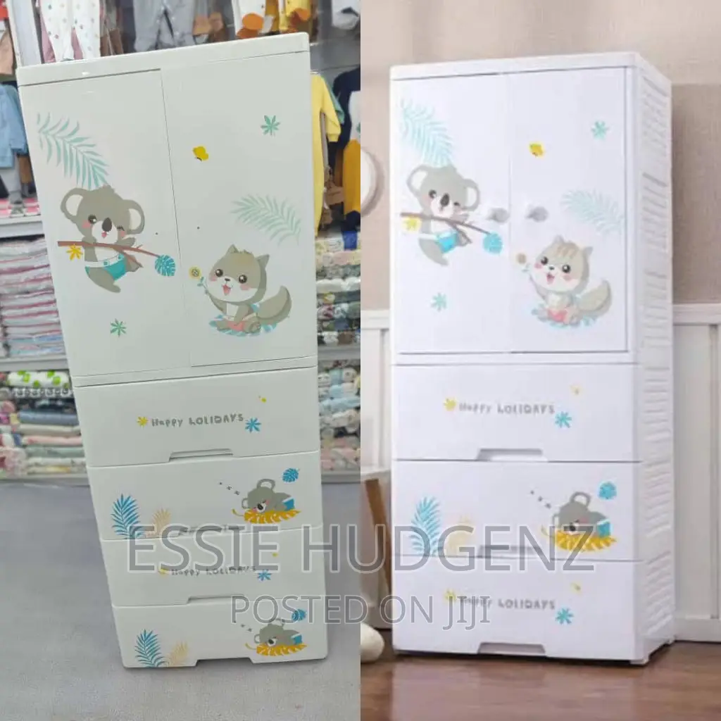 Plastic Drawer Wardrobe for Kids