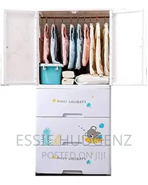 Plastic Drawer Wardrobe for Kids