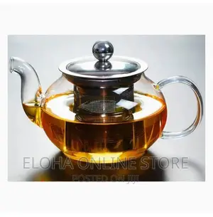 600ml/Glass Kettle Clear Tea Pot With Infuser