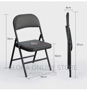 Metallic Executive Foldable Chair