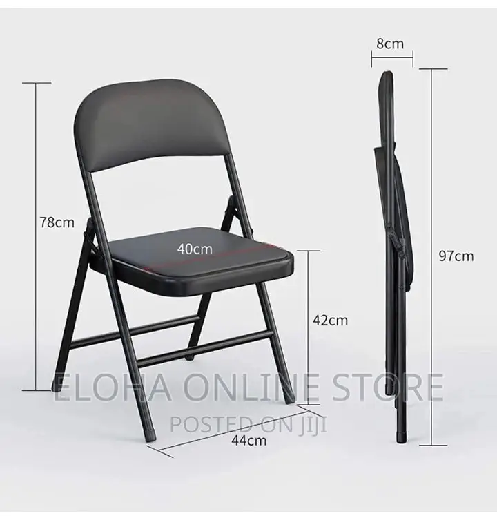 Metallic Executive Foldable Chair