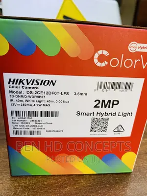 Hikvision Bullet 40m Camera Smart Hybrid