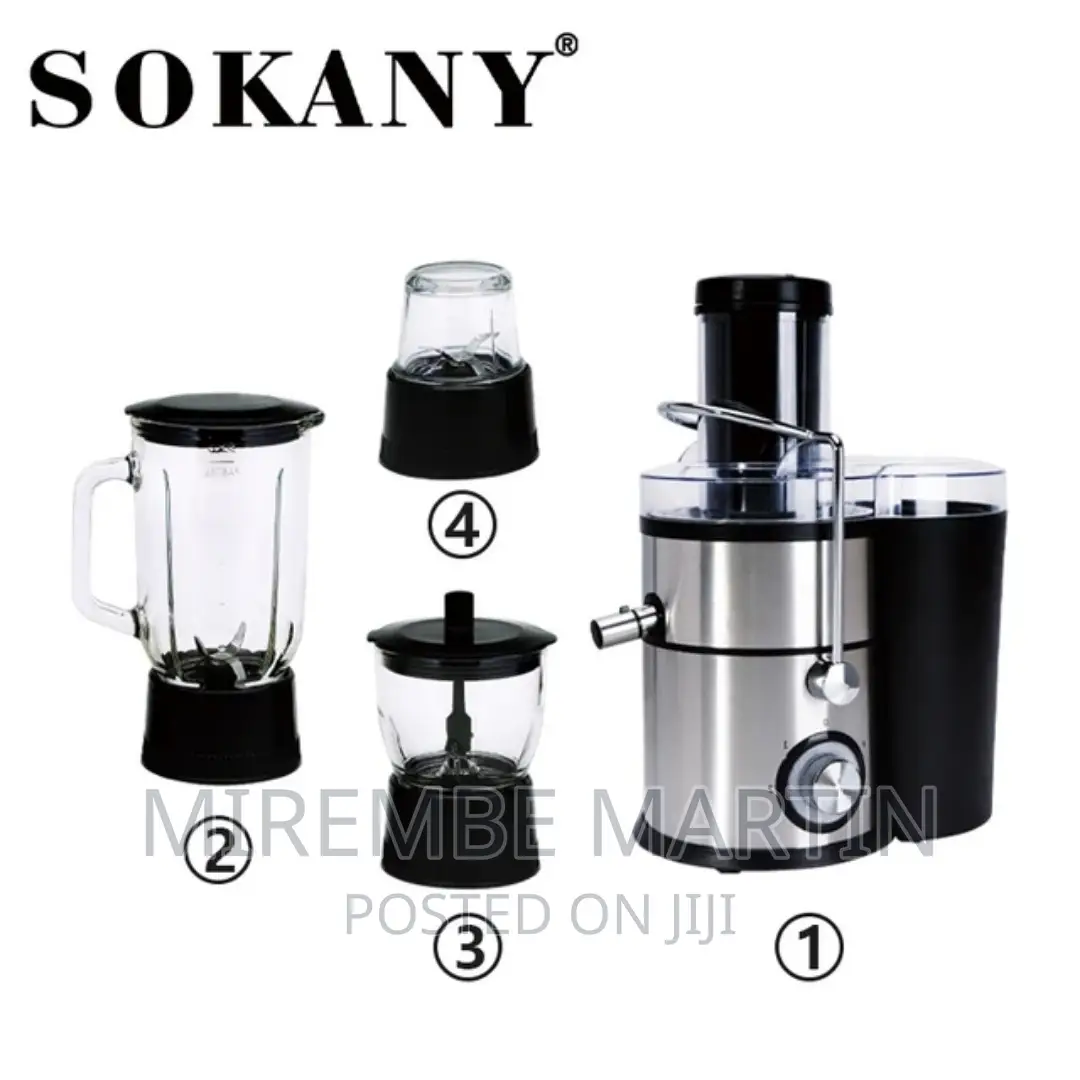 Sk -629 Sokany 4 In 1 Juicer And Blender
