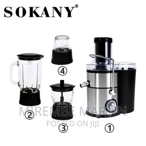 Sk -629 Sokany 4 In 1 Juicer And Blender