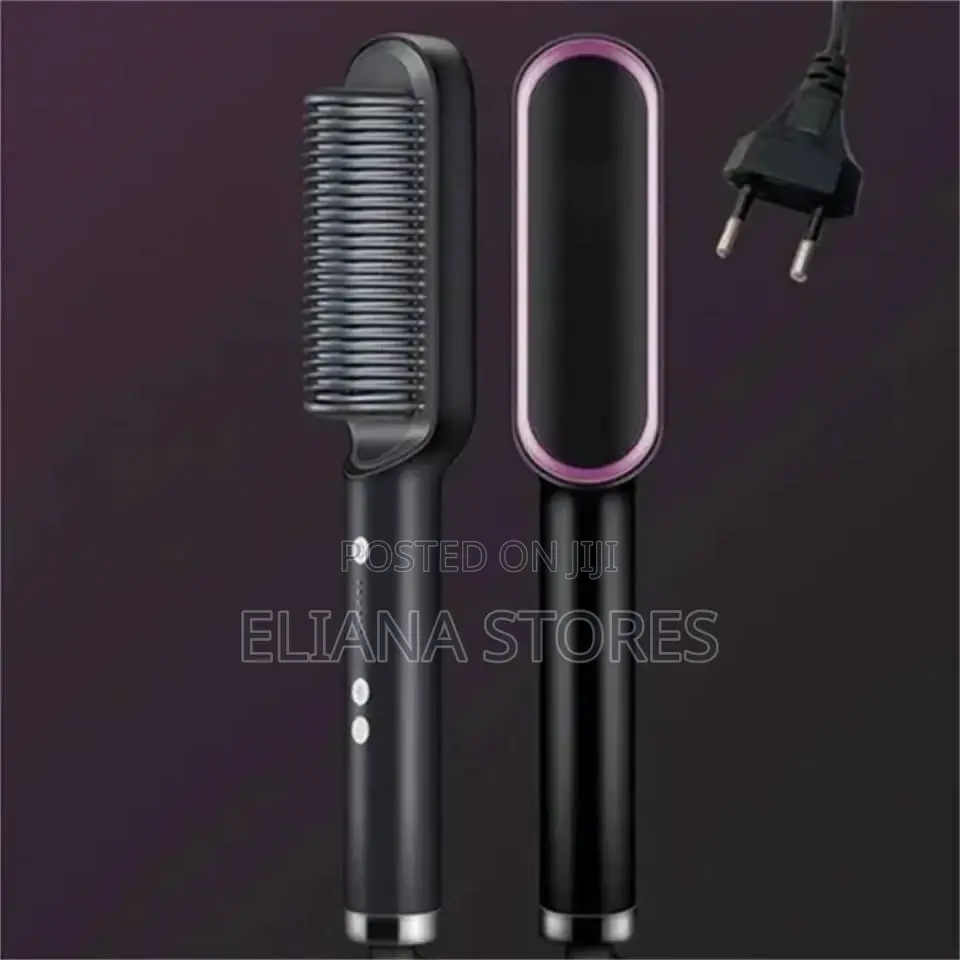 Hair Curling Straightner Brush