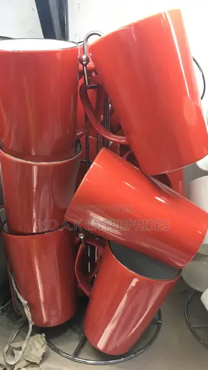 Ceramic Red Cups