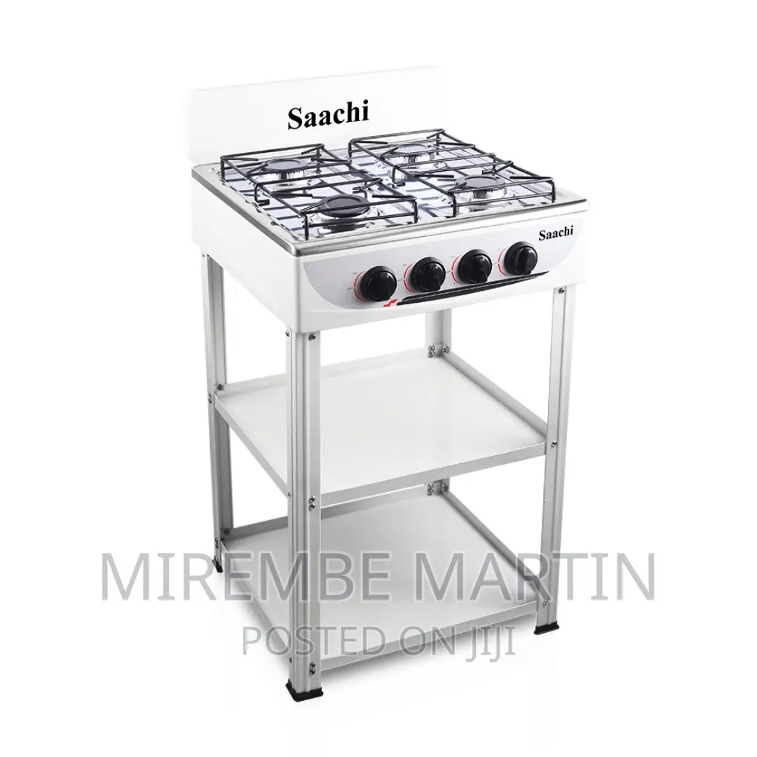 Saachi Nl-Gas -5256 4 Burner Gas Stove Cooker -White