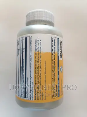Solaray High Absorption Magnesium Glycinate 350mg 120 Vegcap