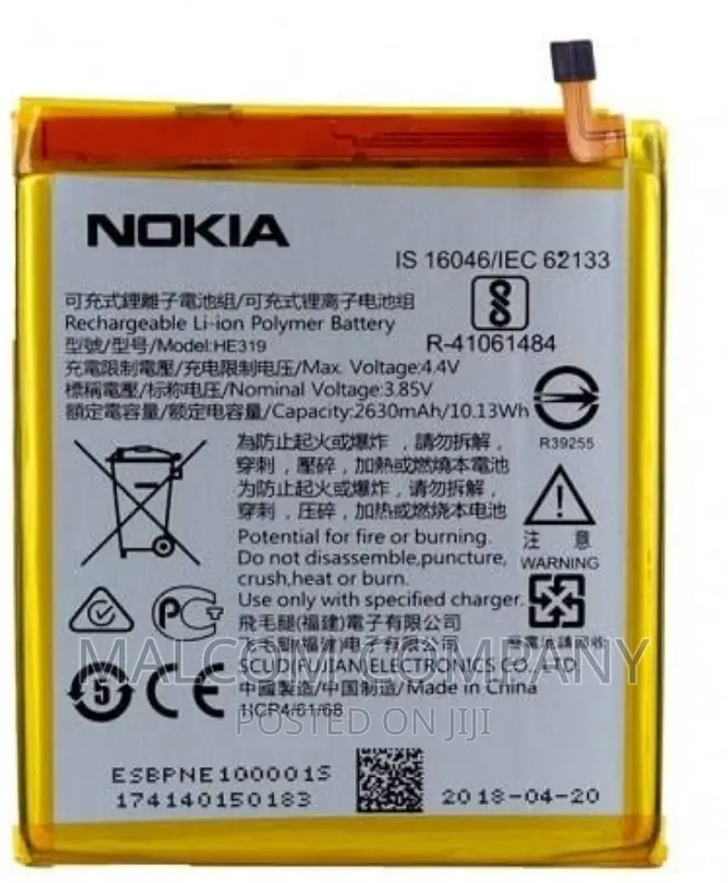 Nokia 3 Original Battery Replacement