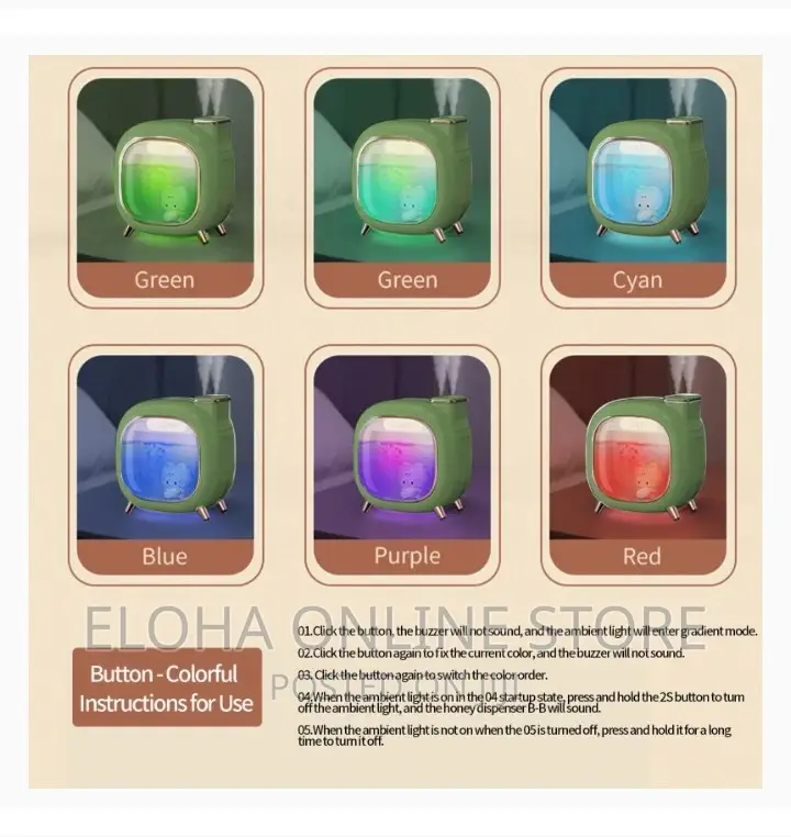 Mini Desktop Cool Mist Purification Mini Humidifier