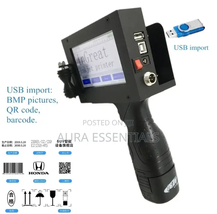 Intelligent Handheld Inkjet Printer