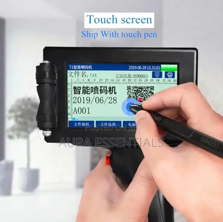 Intelligent Handheld Inkjet Printer