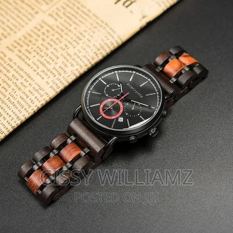 Luminous Couple Watch/Chronograph Wooden Watch