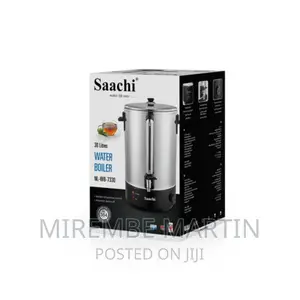 Saachi Stainless Steel Water Boiler 30 Litres Silver