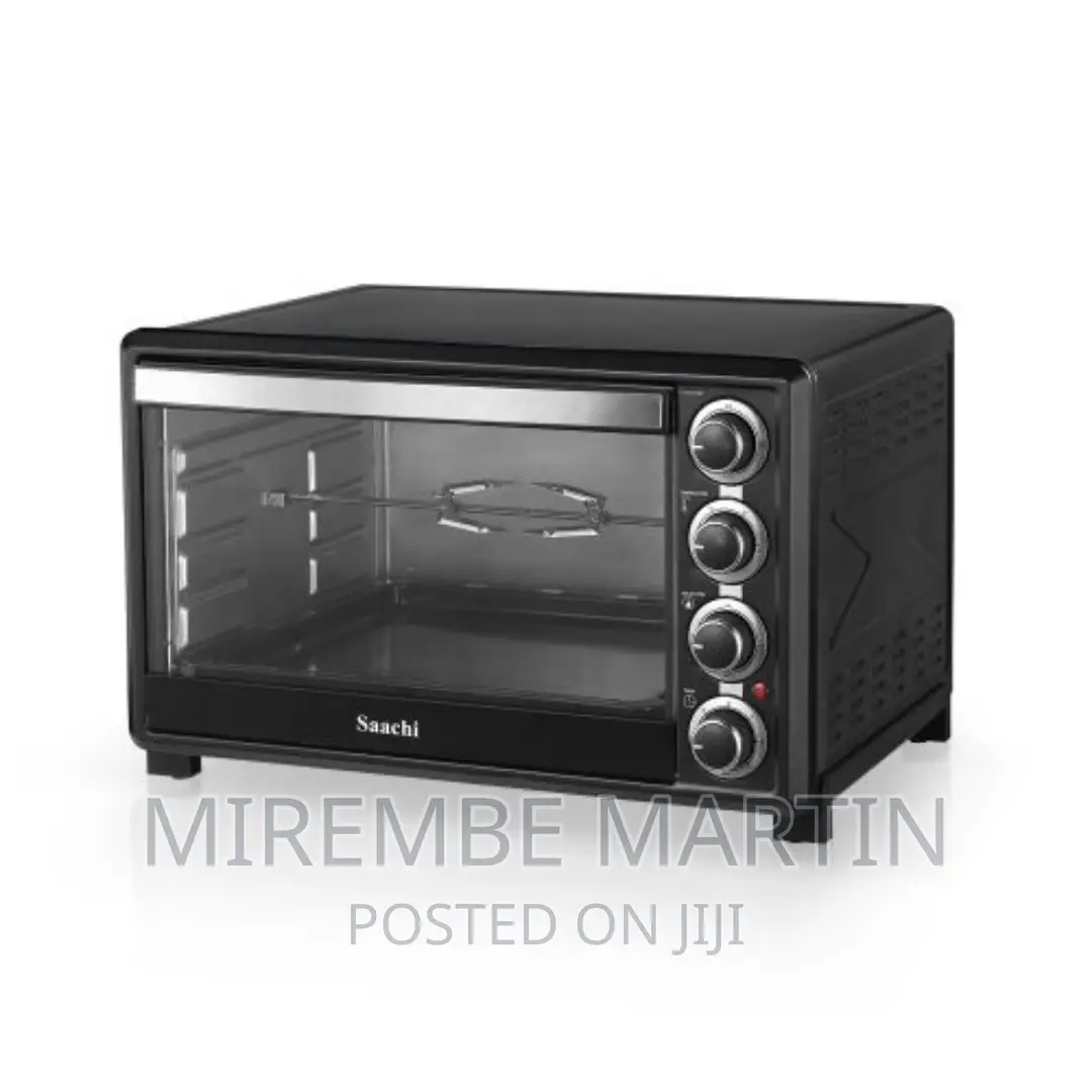 Saachi 45litres Electric Oven With Rotisserie -Black