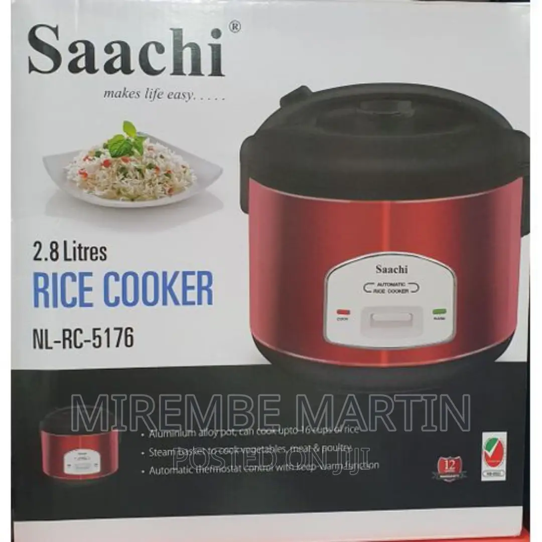 Saachi 2.8 Litres Rice Cooker -Red
