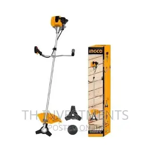 Ingco Gasoline Grass Cutter or Trimmer.