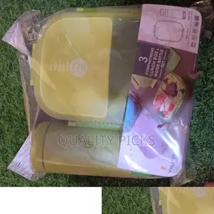 Plastic Kids Lunch Box Set