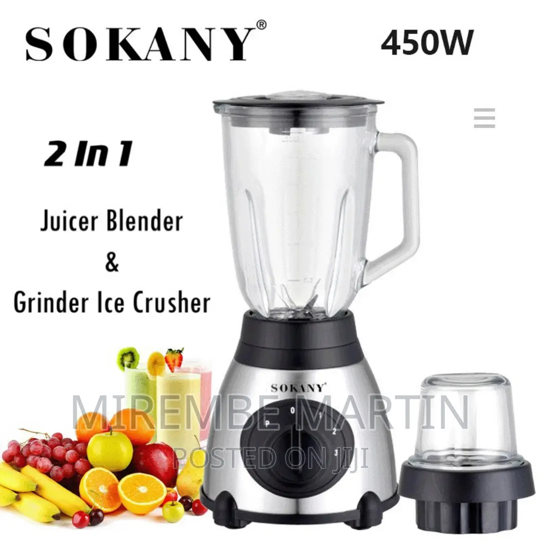 Sokany 2 in 1 Multipurpose Blender