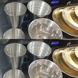 Stainless Cocktail Glass