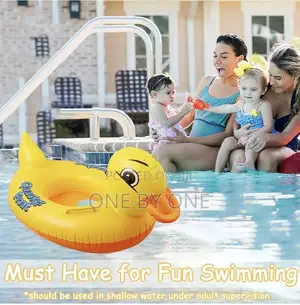 Kids Fun Swimming Pool Float Training-Duck