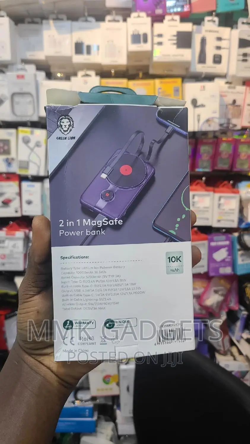 2 in 1 Magsafe Power Bank