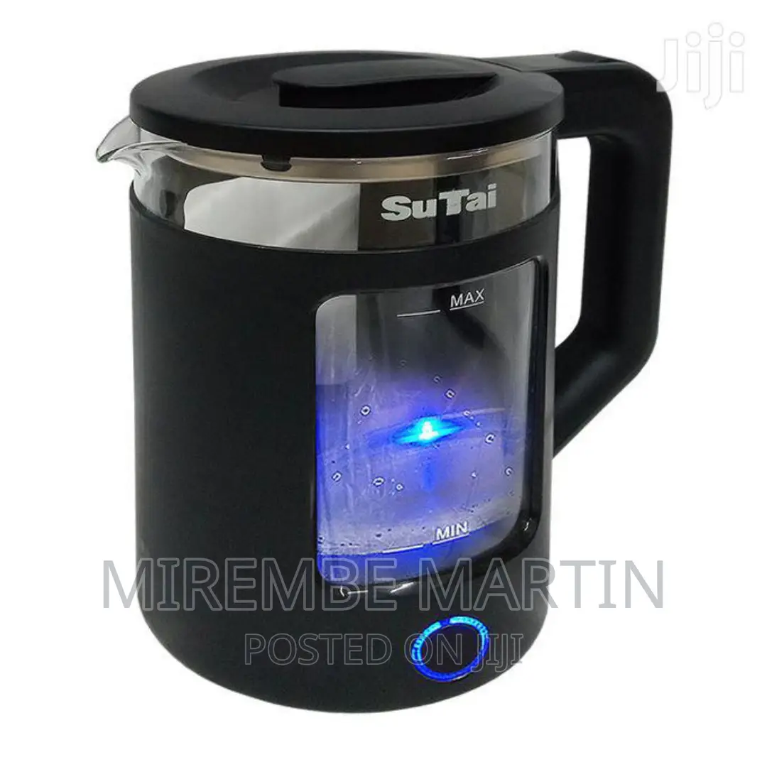 Sutai Electrical Heat Kettle Blue Inner Glow