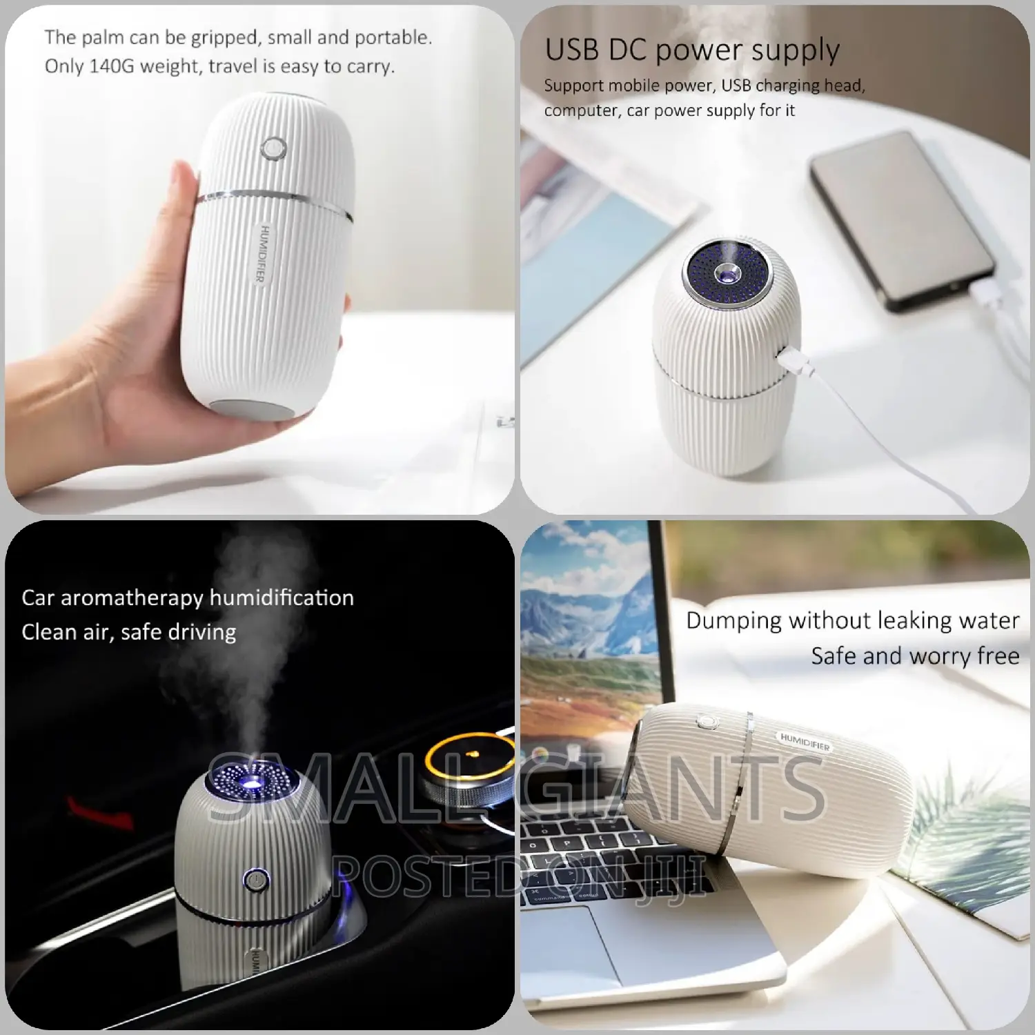 Car Office Room Night Mini USB Humidifier