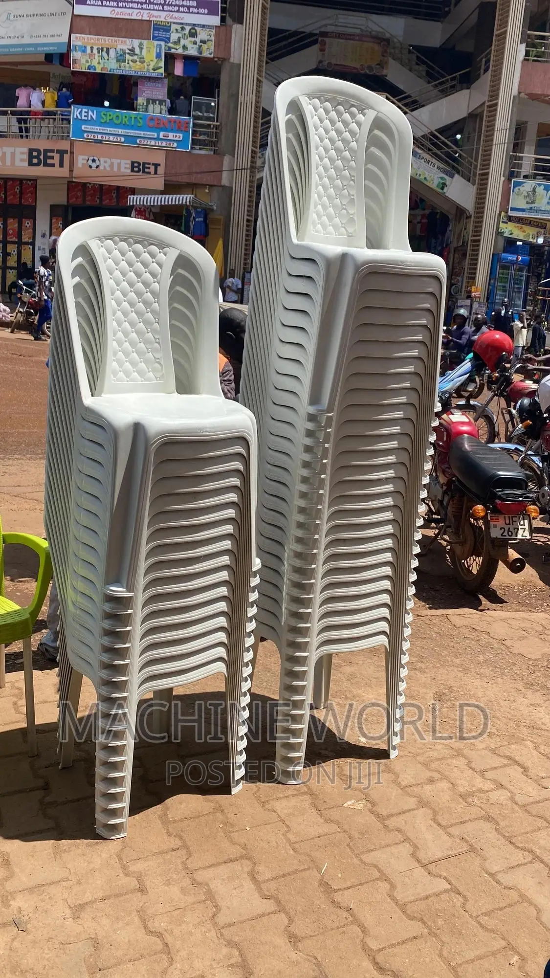 PVC Chairs White (Plastic)