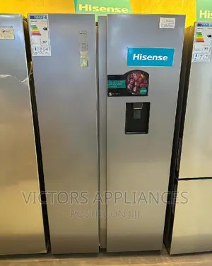 Hisense 670liters Side by Side Refrigerator With W.Dispenser