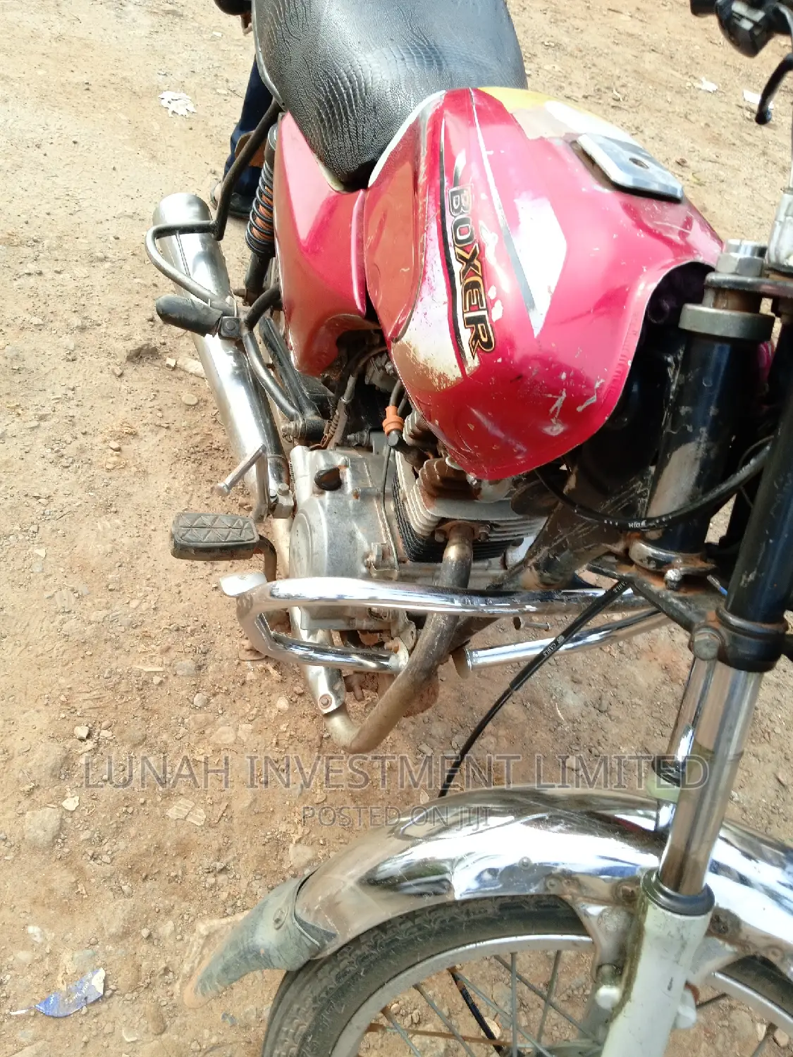 Bajaj Boxer 2020 Red
