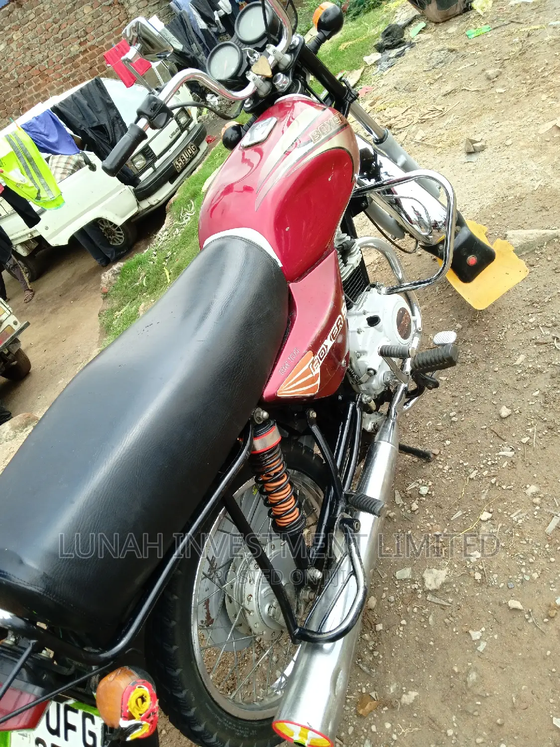 Bajaj Boxer 2024 Red