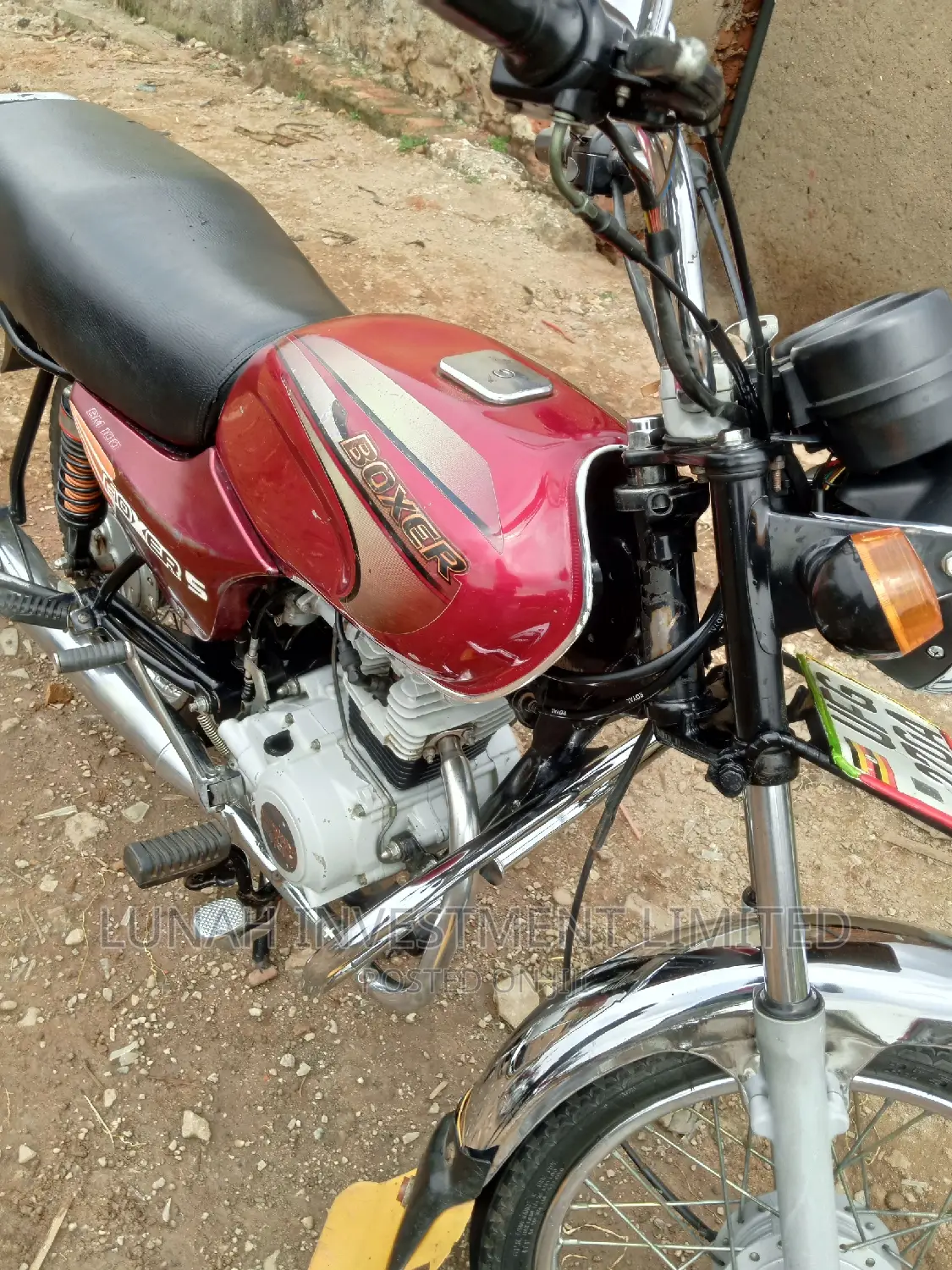Bajaj Boxer 2024 Red
