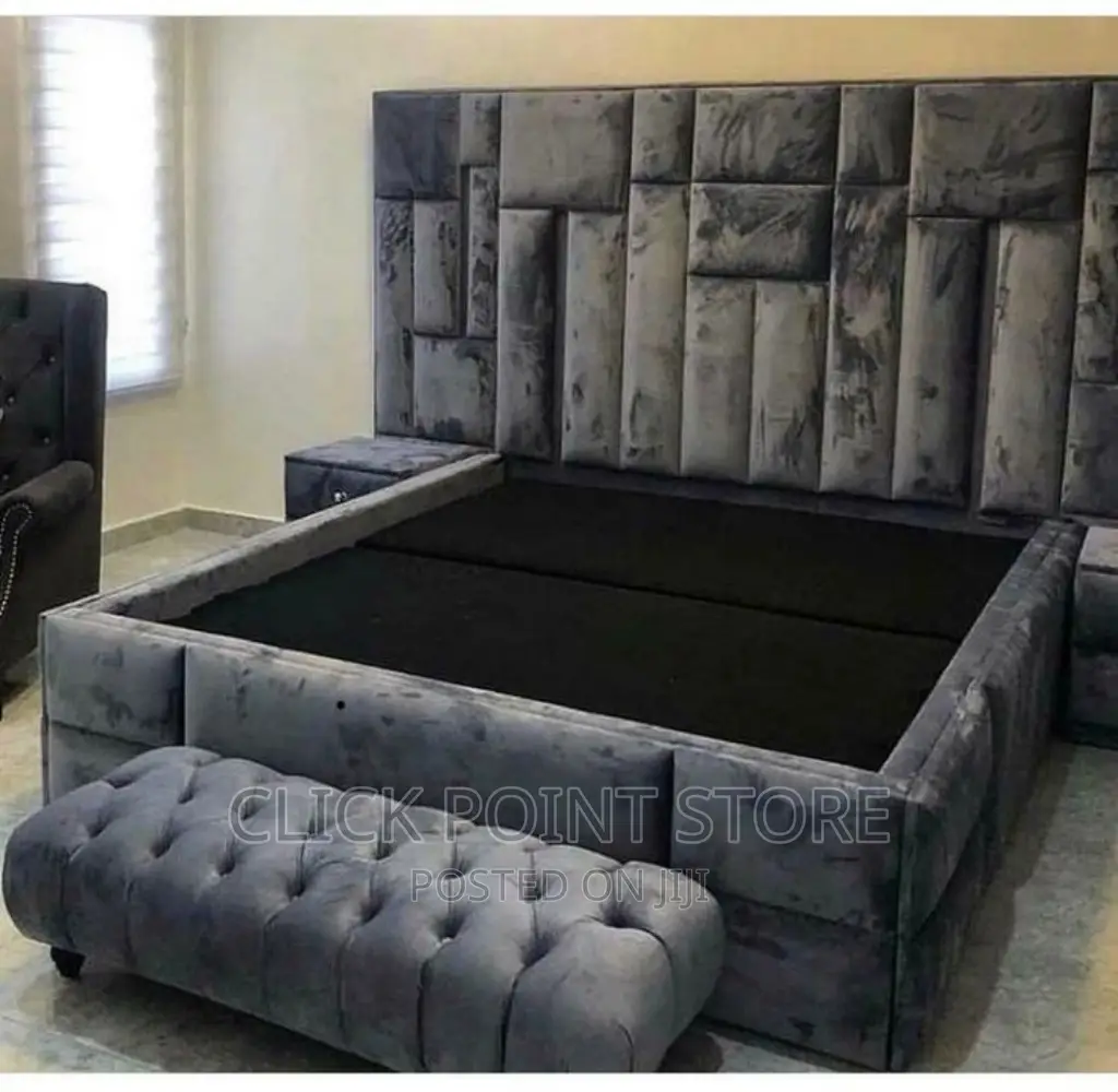 6 by 6 Bed/ Fabric Bed/ 6*6 Bed/ 6*6 Bed / 6 by 6 Bed/ Bed