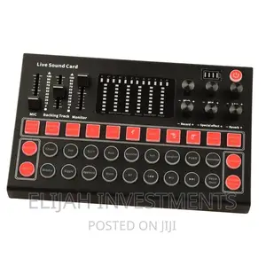 M9 Audio Interface Sound Card and Voice Mixer