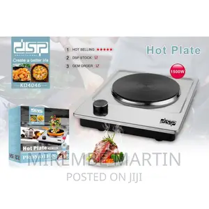 DSP Hot Plate KD4046- Silver, Black